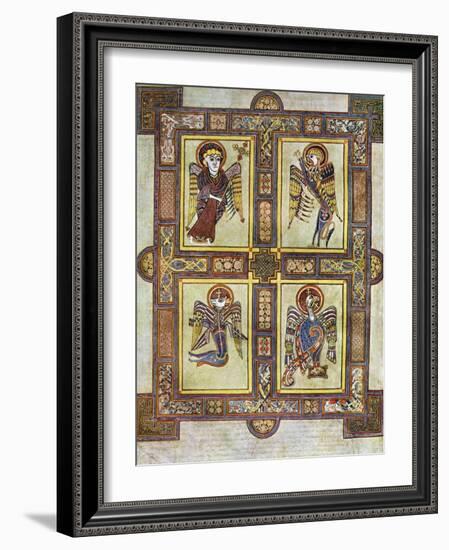 The Evangelical Symbols, 800 Ad-null-Framed Giclee Print