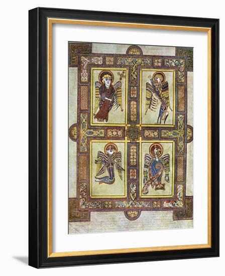 The Evangelical Symbols, 800 Ad-null-Framed Giclee Print