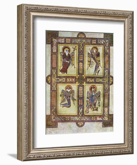 The Evangelical Symbols, 800 Ad-null-Framed Premium Giclee Print