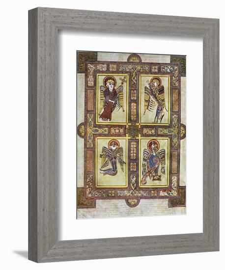 The Evangelical Symbols, 800 Ad-null-Framed Premium Giclee Print