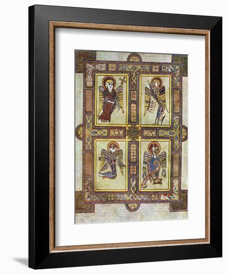 The Evangelical Symbols, 800 Ad-null-Framed Premium Giclee Print