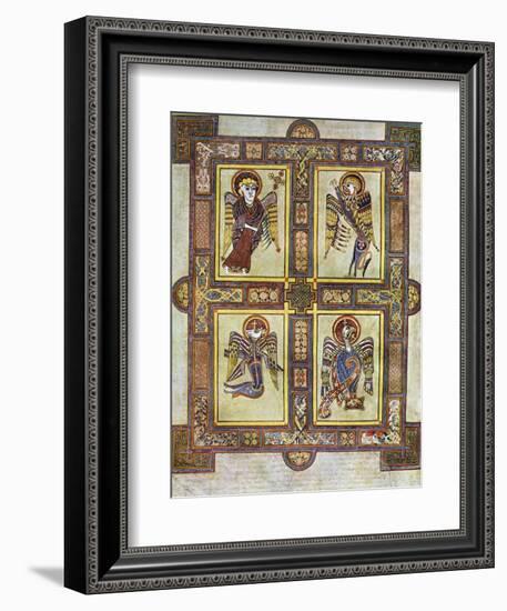 The Evangelical Symbols, 800 Ad-null-Framed Premium Giclee Print