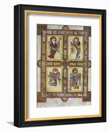 The Evangelical Symbols, 800 Ad-null-Framed Premium Giclee Print