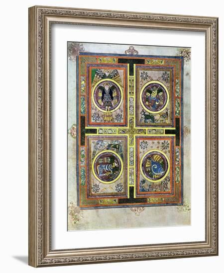 The Evangelical Symbols, 800 Ad-null-Framed Giclee Print