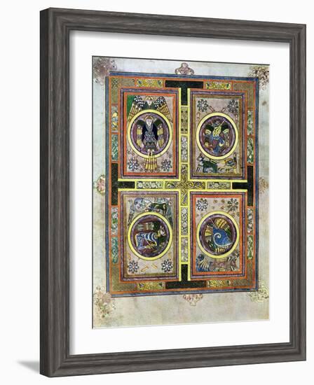 The Evangelical Symbols, 800 Ad-null-Framed Giclee Print