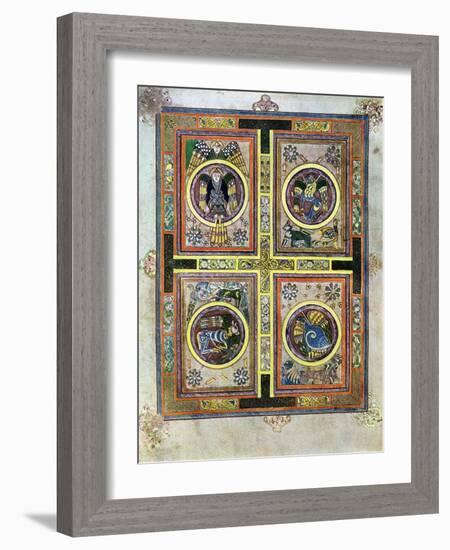 The Evangelical Symbols, 800 Ad-null-Framed Giclee Print