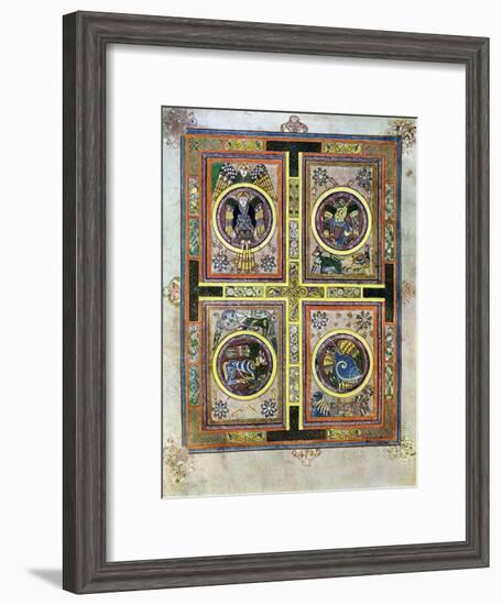 The Evangelical Symbols, 800 Ad-null-Framed Giclee Print