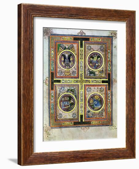 The Evangelical Symbols, 800 Ad-null-Framed Giclee Print