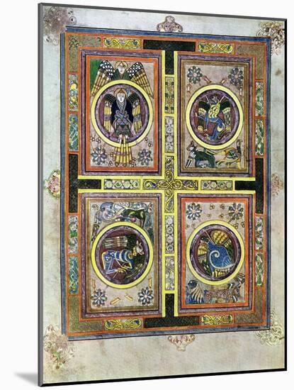 The Evangelical Symbols, 800 Ad-null-Mounted Giclee Print