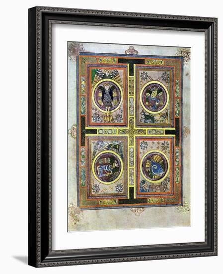 The Evangelical Symbols, 800 Ad-null-Framed Giclee Print