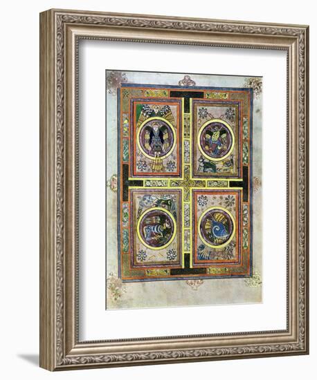 The Evangelical Symbols, 800 Ad-null-Framed Giclee Print