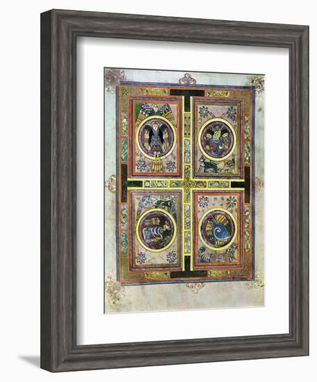 The Evangelical Symbols, 800 Ad-null-Framed Giclee Print