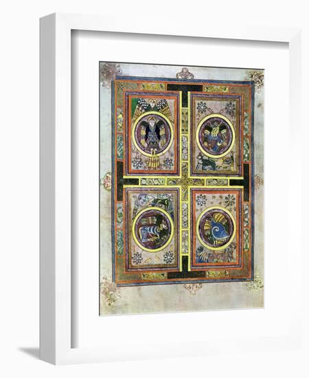 The Evangelical Symbols, 800 Ad-null-Framed Giclee Print