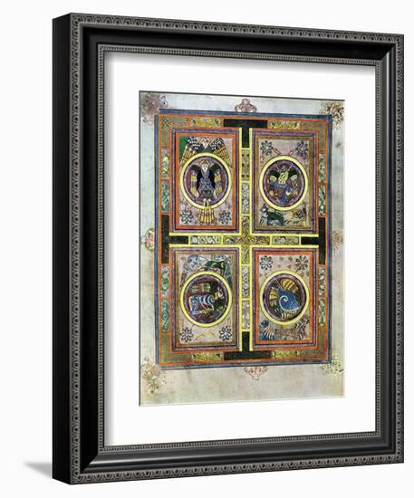 The Evangelical Symbols, 800 Ad-null-Framed Giclee Print