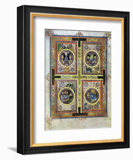 The Evangelical Symbols, 800 Ad-null-Framed Giclee Print