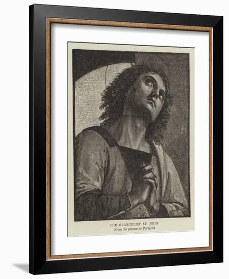 The Evangelist St John-Pietro Perugino-Framed Giclee Print