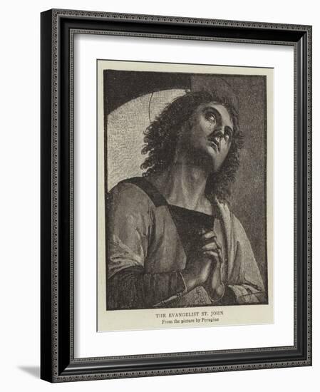 The Evangelist St John-Pietro Perugino-Framed Giclee Print