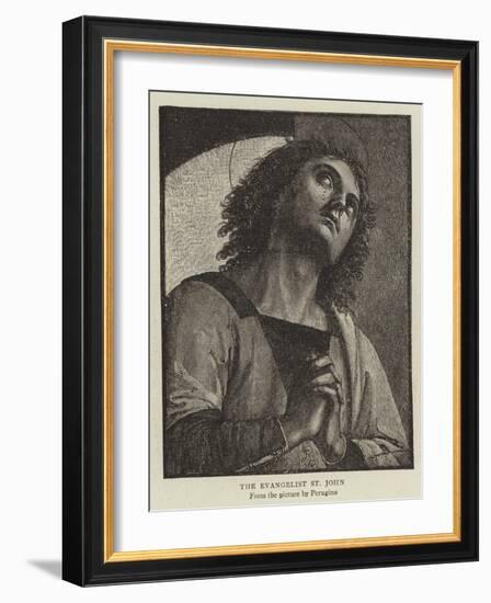 The Evangelist St John-Pietro Perugino-Framed Giclee Print