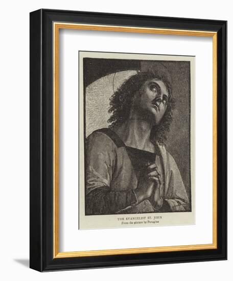 The Evangelist St John-Pietro Perugino-Framed Giclee Print