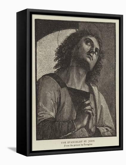 The Evangelist St John-Pietro Perugino-Framed Premier Image Canvas