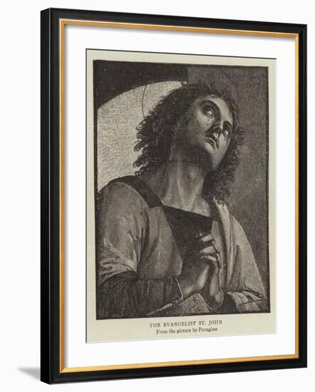 The Evangelist St John-Pietro Perugino-Framed Giclee Print