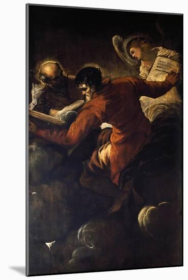 The Evangelists Luke and Matthew, 1557-Jacopo Tintoretto-Mounted Giclee Print