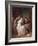 The Eve of St Valentine, 1871 (Oil on Panel)-George Smith-Framed Giclee Print