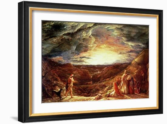 The Eve of the Deluge-John Linnell-Framed Giclee Print