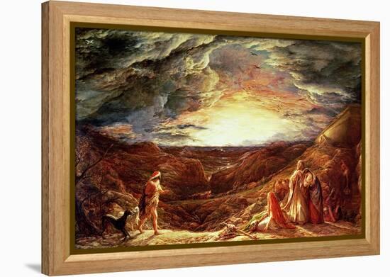 The Eve of the Deluge-John Linnell-Framed Premier Image Canvas