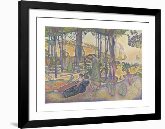 The Evening Air-Henri Edmond Cross-Framed Premium Giclee Print