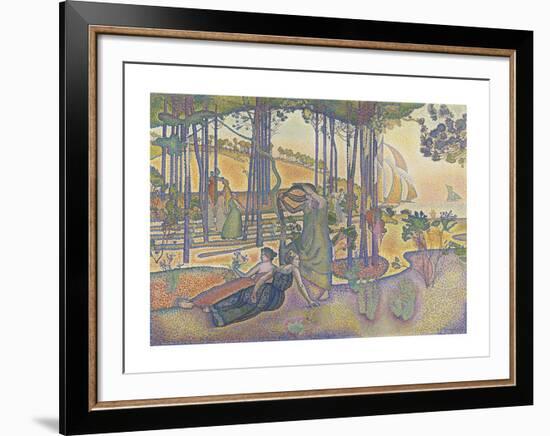 The Evening Air-Henri Edmond Cross-Framed Premium Giclee Print