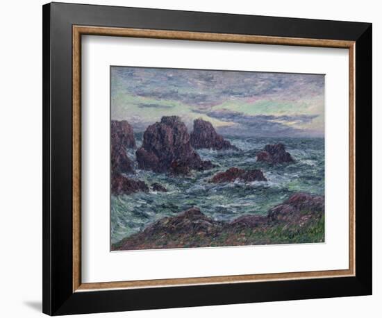 The Evening at Ouessant-Edgar Degas-Framed Giclee Print