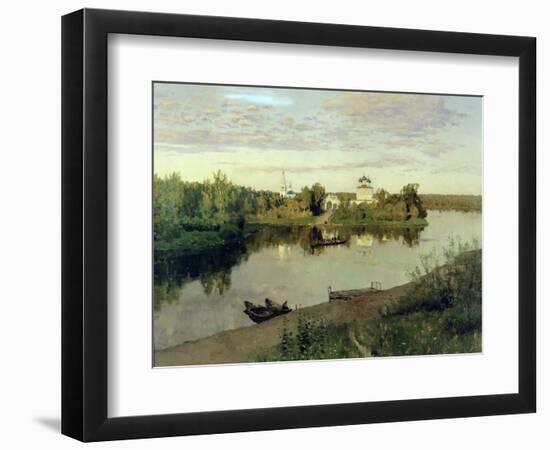 The Evening Bell Tolls, 1892-Isaak Ilyich Levitan-Framed Giclee Print