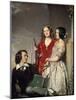 The Evening Hour, Exh. 1847-John Faed-Mounted Giclee Print