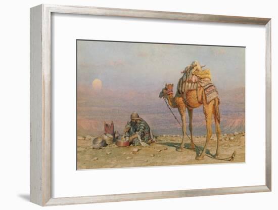 The Evening Meal, 1881-Carl Haag-Framed Giclee Print