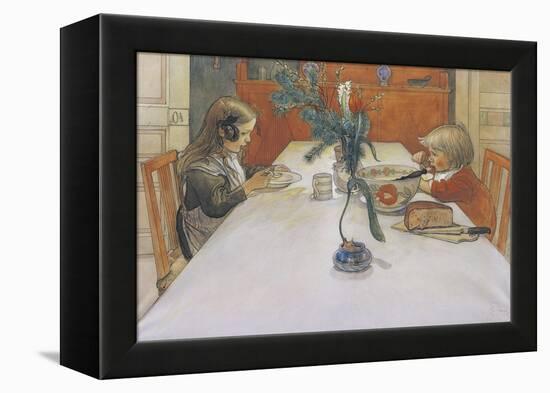 The Evening Meal-Carl Larsson-Framed Premier Image Canvas