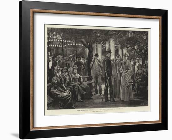 The Evening Promenade at the German Exhibition-Arthur Hopkins-Framed Giclee Print