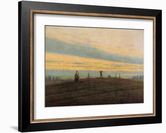 The Evening Star-Caspar David Friedrich-Framed Giclee Print