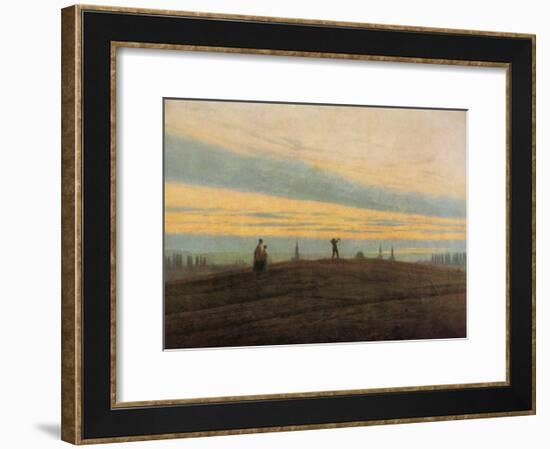 The Evening Star-Caspar David Friedrich-Framed Giclee Print