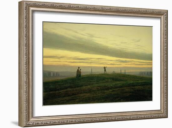 The Evening Star-Caspar David Friedrich-Framed Giclee Print