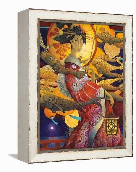 The Evening Stroll-David Galchutt-Framed Premier Image Canvas