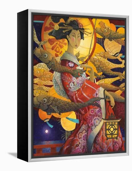 The Evening Stroll-David Galchutt-Framed Premier Image Canvas