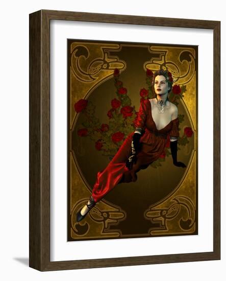 The Evening-Atelier Sommerland-Framed Art Print