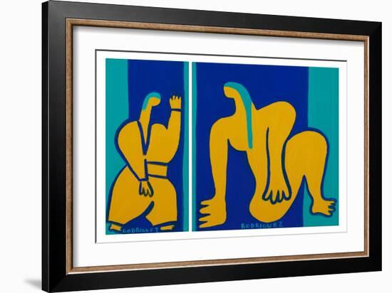 The everlasting gift, 1993, (oil on linen)-Cristina Rodriguez-Framed Giclee Print