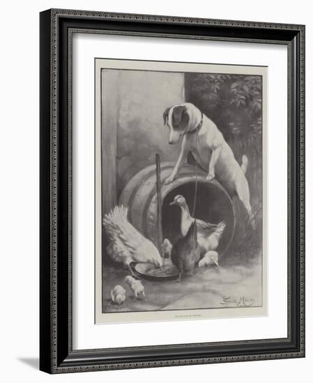 The Eviction of Diogenes-Fannie Moody-Framed Giclee Print