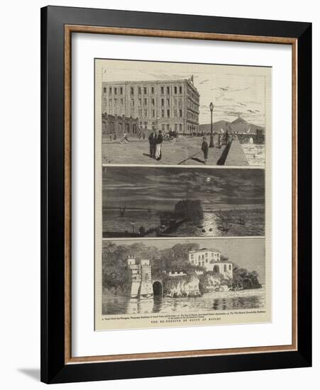 The Ex-Khedive of Egypt at Naples-William Lionel Wyllie-Framed Giclee Print