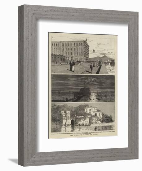 The Ex-Khedive of Egypt at Naples-William Lionel Wyllie-Framed Giclee Print