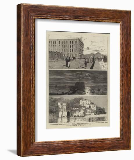 The Ex-Khedive of Egypt at Naples-William Lionel Wyllie-Framed Giclee Print