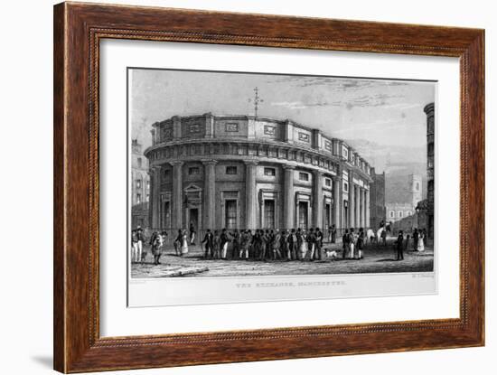 The Exchange in Manchester-null-Framed Giclee Print