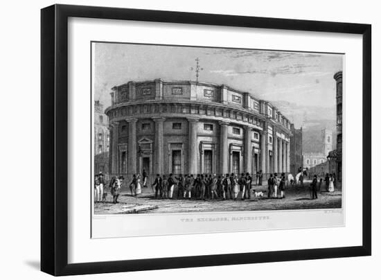 The Exchange in Manchester-null-Framed Giclee Print